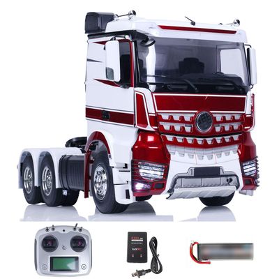 wheelfun 1/14 RC Tractor Truck 6X4 for 3363 Remote Control Car Model Ready to Run Motor ESC Servo Light Sound Flysky I6S Radio Controller