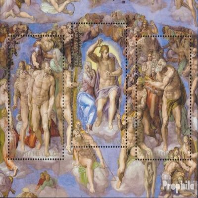 Vatikanstadt block62 (Complete.Issue.) unmounted Mint/Never hinged ** MNH 2019 Sistine Chapel (Stamps for Collectors) Christianity