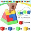 Dilabnba 32PCS Magnetic Building Blocks for Kids Ages 3-5 4-8, 3D Magnet Cube Montessori Toy, Sensory Preschool Creative STEM Montessori Toy view 2