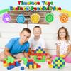 Dilabnba 32PCS Magnetic Building Blocks for Kids Ages 3-5 4-8, 3D Magnet Cube Montessori Toy, Sensory Preschool Creative STEM Montessori Toy view 4