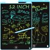 2 Pack 12 Inch LCD Writing Tablet for Kids, Electight Colorful Doodle Board, Eye Protection Drawing Tablet with Lock & Erase FUNC, Birthday Gifts Education Toys for 3-8 Years Old Boys and Girls - Blue view 1