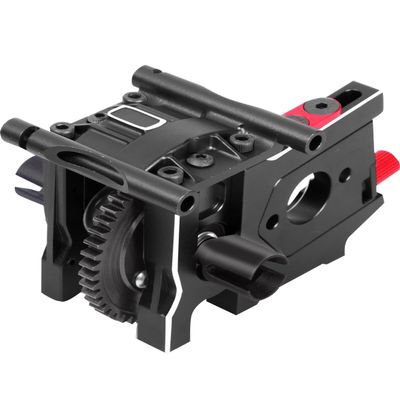 Rcarmumb RC Center Differential Mount & Cover & Motor Mount & 50T Diff Gear Slipper Upgrades Part for 1/8 Kraton 6S,Typhon 6S,Outcast 6S,Talion 6S,Black