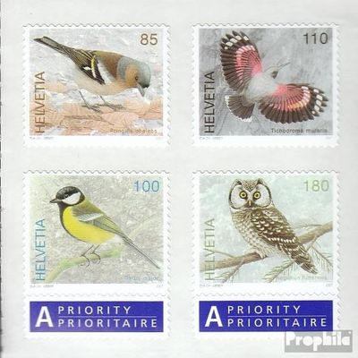 Switzerland 2026-2029Fb Folienblatt (Complete.Issue.) fine Used/Cancelled 2007 Clear Brands: Birds (Stamps for Collectors) Birds