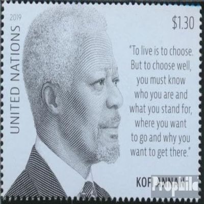 UN - New York 1711 (Complete.Issue.) unmounted Mint/Never hinged ** MNH 2019 Kofi Annan (Stamps for Collectors)