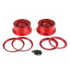 DAYUDDRICAR 1/5 RC Car Metal Tire Rims 24MM Replacement RC Car Upgrade Part for Rovan-LT 5T RC Car Accessories (Color : 1 Set Red) view 1