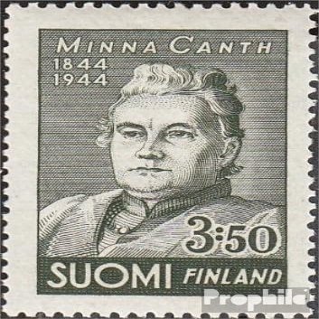 Finland 282 (Complete.Issue.) unmounted Mint/Never hinged ** MNH 1944 Minna Canth (Stamps for Collectors)