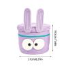 Woven Basket, Organizer Bin Round Woven Shelf Baskets With Lid, Decorative Soft Cotton Shelf Storage Basket for Baby Nursery, Living Room, Bathroom view 2