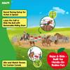Schleich Farm World - 42PC Rodeo Playset with Animal and Rider Figurines - Cowboy and Cowgirl Action Figures with Cattle and Horse Toys - Western Riding Screen-Free Toys - Kids Ages 3+ | 42679 view 4