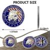 10Pcs Military Veterans Challenge Coins Set Thank You for Your Service Coin Military Gifts for Men Women Army Commemorative Coin Veterans Day Gifts view 4