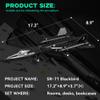 ArtorBricks SR-71 Reconnaissance Blackbird Airplane Military Building Set - 183 Piece Model Kit for Adults, Collectors & Hobbyists view 2