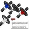 ARRCat 50T Center Differential Upgrades Part for 1/7 Felony Infraction Mojave 6S/1/8,Kraton Typhon Outcast Talion 6S,Steel #45 Center Diff Hop Ups,Navy Blue view 2
