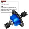 50T Center Differential Upgrades Part for 1/7 Felony Fireteam Infraction Mojave 6S,1/8 Kraton Notorious Outcast Talion Typhon 6S,ARRCat Steel #45 Center Diff Hop Ups,Navy Blue view 2