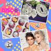 108 PCS Disco Ball Cake Ornaments Reflective Mirror Ball 70s Themed Party Decoration Silver Disco Table Decor for Christmas Tree Dance Music view 3