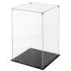 Cliselda Large Acrylic Display Case 10x10x16 inch for Collectibles, Sturdy Clear Acrylic Display Box Trophy Case Countertop Box , Assemble Dustproof Protection Showcase for Models Figures Doll view 1