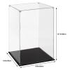 Cliselda Large Acrylic Display Case 10x10x16 inch for Collectibles, Sturdy Clear Acrylic Display Box Trophy Case Countertop Box , Assemble Dustproof Protection Showcase for Models Figures Doll view 2