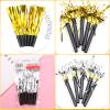 Yazabai 44 Pcs 2026 New Year's Eve Party Supplies Including Happy New Year Hats Glasses Silver and Gold Noisemakers (Glasses) view 4