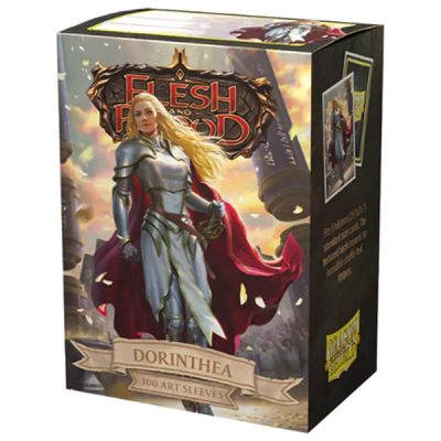 Dragon Shield Sleeves Limited Edition Matte Art: Flesh and Blood: Dorinthea Ironsong 100 CT -Compatible with Pokmon, Magic The Gathering Cards & Digimon MTG TCG OCG & Hockey Cards