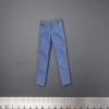 1/12 Scale Accessary Soldier Clothes Jeans Pants Model for 6'' SHF Figure (Blue) view 1