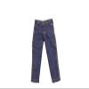 1/12 Scale Accessary Soldier Clothes Jeans Pants Model for 6'' SHF Figure (Dark Blue) view 1