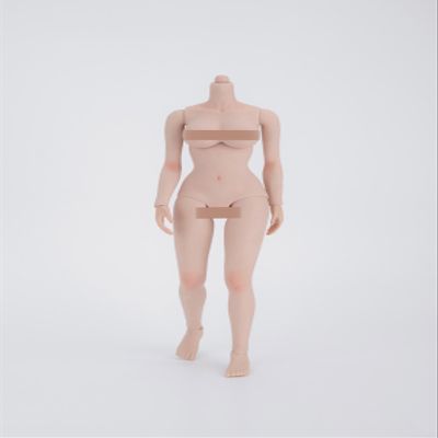 1/6 Scale Female Body,12inch Female Half-Seamless Suntan Skin Joint Flexible Action Figure Body Collection