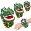 Dinosaur Walkie Talkies for Kids 3 Pack Camping Gear T-Rex Outdoor Toys for Boys Girls Age 3-12 Year Old 3 Channel Long Range Birthday Gifts Easter Christmas Stocking Stuffers view 1