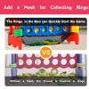 Tigasy Giant 4 Row Game with Carrying Bag and Mesh Fabric .Giant 4-to-Score Game Set Suitable for Indoor and Outdoor Holiday Parties and Family Gatherings.red view 2