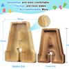 AORCMITN Extra Large Wooden Letter Coin Piggy Bank for Boys Girls Kids Toddler Alphabet S Money Bank (Initial-S-12) view 2