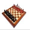The Chess Empire-1960 Mikhail Tal Complete Chess Set Reproduction Crimson Boxwood & Ebonized 4.125" King with 2" Square Chess Board Luxury Chess Set view 2