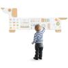 Beright Dog Activity Wall Busy Board Panels, Montessori Sensory Toys, Toddler Learning Activity Center, Perfect for Toddler Playroom & Children's Daycare, White view 1
