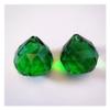 Chandelier Crystal Prisms Pendants 2PCS Chandelier Crystals Ball Shinning Faceted Pendant Prism Parts Chandelier Crystal Prisms Pendants (Color : Dark Green) view 1