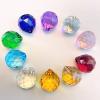 Chandelier Crystal Prisms Pendants 2PCS Chandelier Crystals Ball Shinning Faceted Pendant Prism Parts Chandelier Crystal Prisms Pendants (Color : Dark Green) view 3