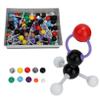 267 Pcs Organic Chemistry Molecular Model Set, Molecular Organic Inorganic Structure Kit Atom Link Model Set for Student Teacher with 116 Atom & 150 Links view 1