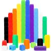 Jenaai 300 Pcs Counting Cubes, Plastic Connecting Blocks, Colorful Math Cubes, Math Manipulatives Classroom Learning Supplies, Preschool Learning Materials, Counting Toys (Simple Style) view 1