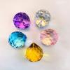 Chandelier Crystal Prisms Pendants 2PCS Chandelier Crystals Ball Shinning Faceted Pendant Prism Parts Chandelier Crystal Prisms Pendants (Color : Champagne) view 4