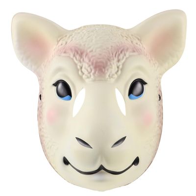 Abaodam Sheep Mask Cosplay Mask Animal Head Funny Masquerade For Festival Party Halloween Christmas