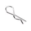 Body Clip Pin, 50 Pieces R Type Pin RC Clip Pin, R Clip Pin RC Body Clip Pin for 1/10 Scale Remote Control Car Shell 1/16 Scale Control Car Shell view 3