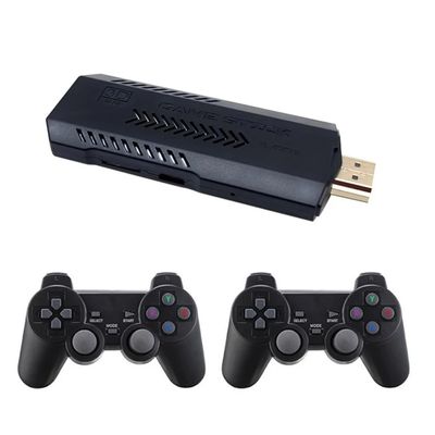 XIXIMENG X2 Plus 128G 40000+ Games, Game Stick Retro Video Game Console 4K Games Stick with 2.4G Wireless Controllers HD Output Game Machine Portable Christmas/Kids Gift