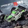 GoolRC 2105A Brushless RC Cars, 1:14 Scale Remote Control Car, 4WD 75KM/H High Speed RC Truck, All Terrains Off-Road Monster Trucks, 2.4GHz Electric Vehicle with 3 Batteries for Adults (Green) view 2