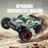 GoolRC 2105A Brushless RC Cars, 1:14 Scale Remote Control Car, 4WD 75KM/H High Speed RC Truck, All Terrains Off-Road Monster Trucks, 2.4GHz Electric Vehicle with 3 Batteries for Adults (Green) view 3