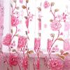 Iuokuby Beautiful Sheer Curtains Home Decoration Kids Baby Window Treatments Gorgeous Flower Print Living Kids Baby Room Bedroom(1 Panel, W 52 x L 84 inch, Pink) view 4