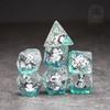 Sage's Portal Creature Familiars Resin DND Dice Set Polyhedral Dice Set for Dungeons and Dragons RPG Pathfinder Tabletop TTRPG (Panda) view 2