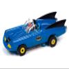 Auto World Thunderjet Comic Book 1968 Batmobile (Blue) HO Scale Slot Car view 1