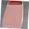 Abaodam 2pcs Creative Non- Laundry Board Thickened Plastic Scrubbing Washboard for Home Use Small Essential Laundry Supplies for Easy Hand Washing and Cleaning Boys and Girls Clothes view 3
