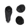 balacoo Women Long Straight Wig Black Synthetic Hair Realistic Chic Hair Accessory for Cosplay Parties and Daily Wear Lightweight Soft No Shedding Comfortable Fit view 4