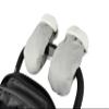 BEABA Waterproof Fleece Lined Universal Stroller Gloves, Hand Warmer Muff, Anti-Freeze Stroller Mittens for Handlebars, Baby Winter Essentials, Grey view 1