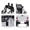 12V Ride On Car, Electric Car for Kids, 12V Ride on Toys, Kids Cars with 3 Speeds Adjustable w/Bluetooth, Parent Remote Control, Spring Suspension, AUX Port-White view 3