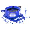 Blue Motor Cooling Fan RC Model Heatsink Motor Radiator for TRAXXAS 1/8 4WD Sledge Monster Truck view 4
