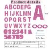 116 Pcs DIY Glitter Customizable Banner Kit Custom Banner Including 111 Letters and Numbers 3 Rope and 2 Threading Device for Personalized Decor for Women's Day Birthday (Pink) view 2