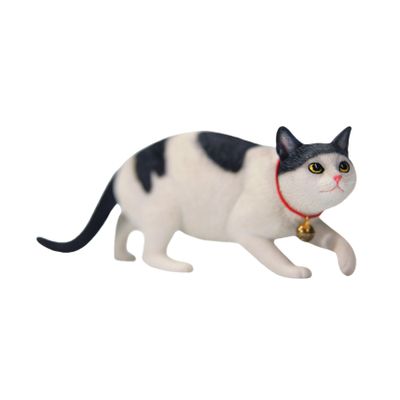 WLNTDOLA 1:6 Scale Chinese Garden Cat 3.0 Figure Realistic Felidae Resin Cat Model Collector Animal Creative Decor Gift for Adult (JXK179A1)
