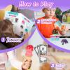 Kasfalci Ice Cream Cart Toy, Ice Cream Shop Playset for Kids, Grocery Store Pretend Play Food Toys, Shopping Cart for Toddlers, Scoop and Serve Counter, Educational toys for 3 4 5 6 Years Old Girl Boy view 3